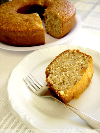 Bolo de Maçã e Coco