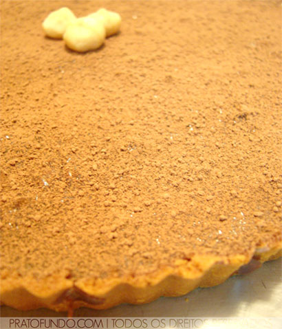 Torta de Chocolate e Nozes Improvisada