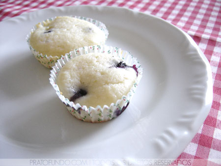 Muffin de Mirtilos