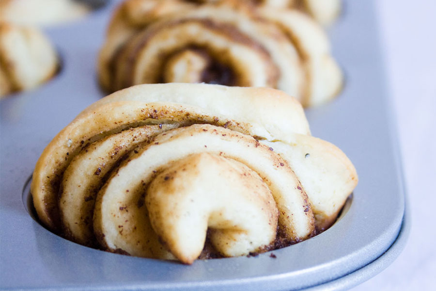 Receita de cinnamon rolls