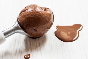 Sherbet de Chocolate: Sorvete de Chocolate Diferente por PratoFundo.com
