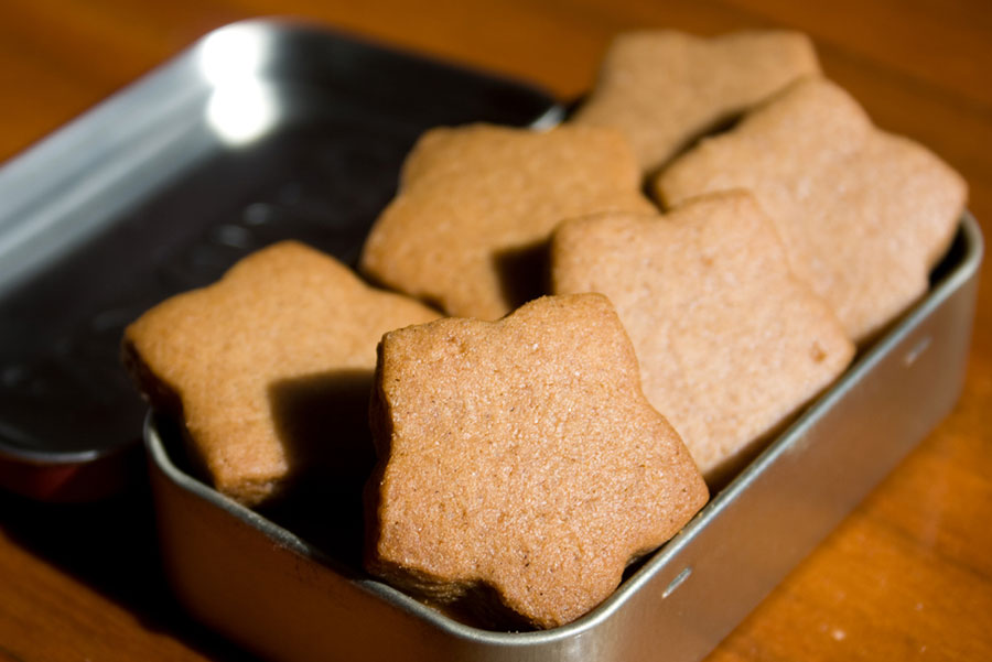 Ginger Biscuit: Biscoito de Gengibre | PratoFundo