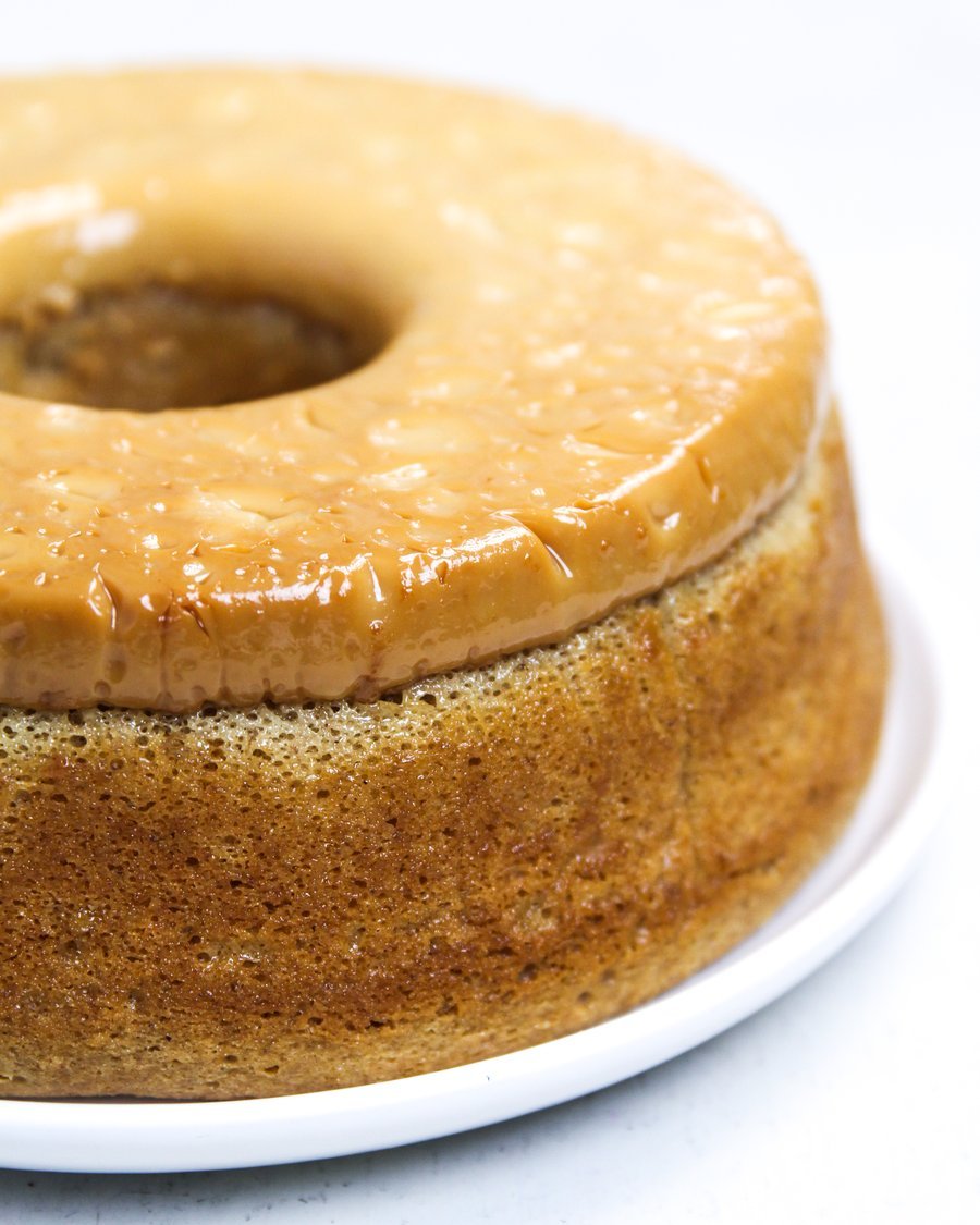 Bolo de Churros Invertido Fácil (Bolo de Doce de Leite)